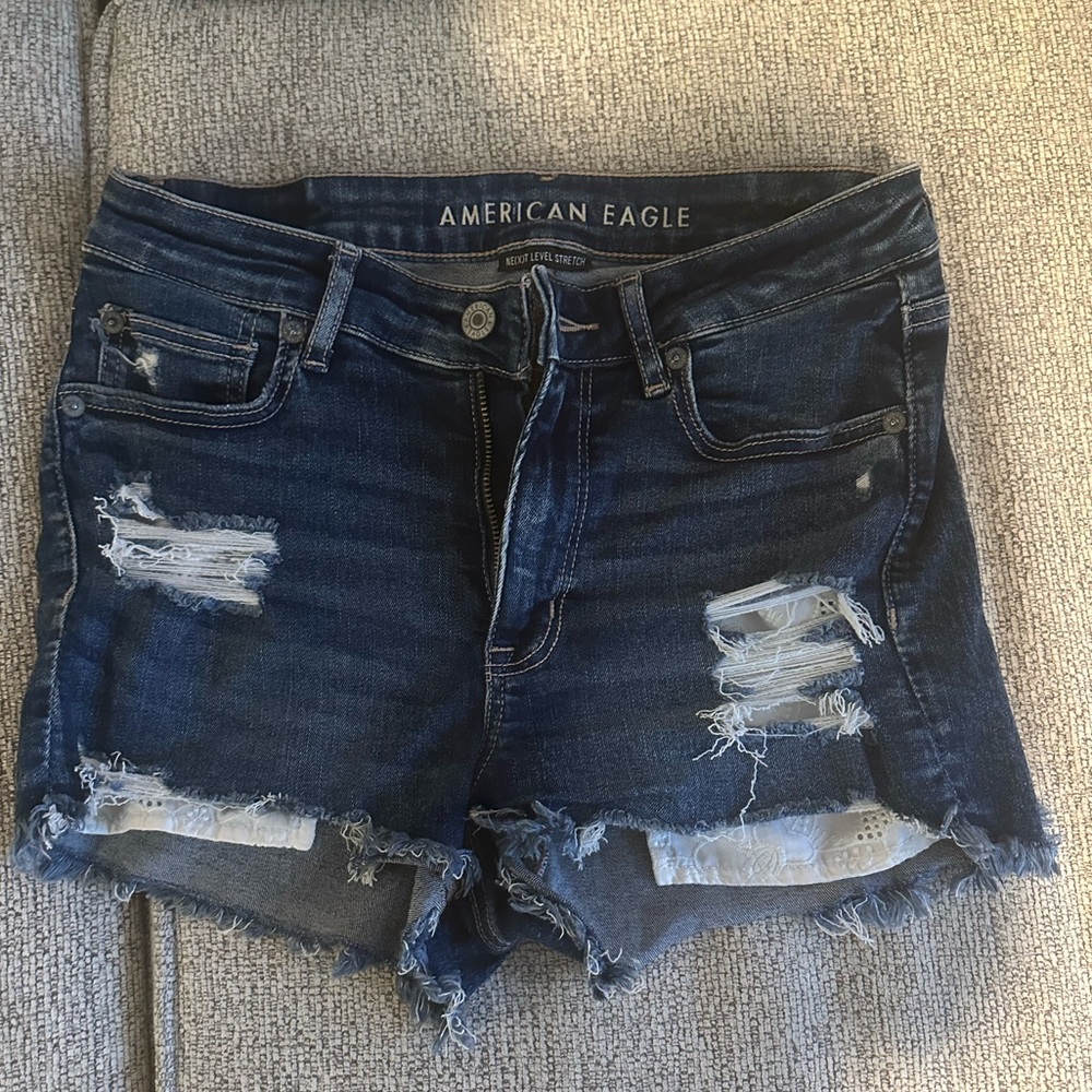American Eagle Next Level Stretch High V-Rise Shortie